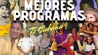 Los MEJORES PROGRAMAS de la TELEVISION CUBANA de TODOS LOS TIEMPOS 📺 [upl. by Ja705]