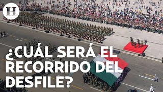 ¡Todo listo para el desfile Mexicanos se dan cita en el Zócalo para ver a las fuerzas armadas [upl. by Helgeson]