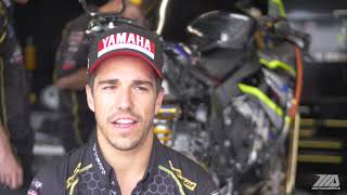 Superbike Race Team OmegaMoto Rider Cam Peterson talks BoxoUSA [upl. by Latsyrhk]