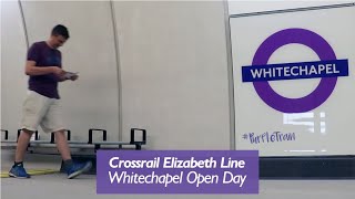 Elizabeth Line  Whitechapel Station Open Day [upl. by December]