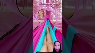 Hammock anti nyamuk hammocks ayunan pantai ayunanpohon funny goodthing smartgadget [upl. by Ahcim]