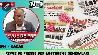 🔴REVUE DE PRESSE RFM AVEC MAMADOU MOHAMED NDIAYE  23 OCTOBRE 2024 [upl. by Ivo]