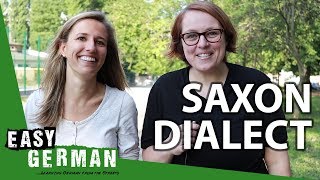 Saxon Dialect vs Standard German with Anja from Learn German with Anja [upl. by Ahtiekal]