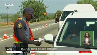 10 000 new police officers added to SAPS to bolster festive season safety [upl. by Oelgnaed]