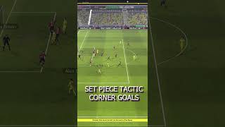 GOALS from CORNER SET PIECES TACTIC  PART 2 fm24 footballmanager2024 subscribe [upl. by Mabel171]