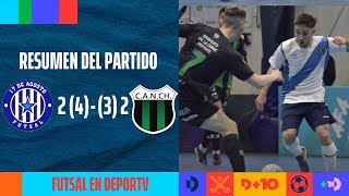 17 de Agosto 2 43 2 Nueva Chicago  RESUMEN  Copa Argentina Masc de Futsal  Octavos de final [upl. by Namilus]