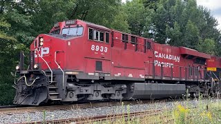 CPKC 237 Waterdown Ontario Mile 64 Hamilton Subdivision September 02 2024 [upl. by Gambell]