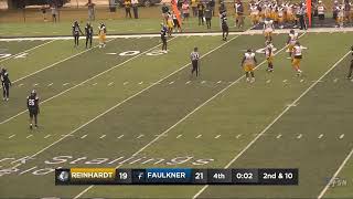 Faulkner vs Reinhardt Football [upl. by Aihseyk]