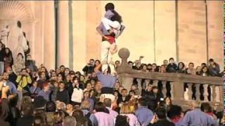 Castellers a la Catedral de Girona [upl. by Ennagem957]