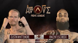 AFLV Vincent Escobedo V Dustin Whittemore Kickboxing Championship Matchup [upl. by Crooks]