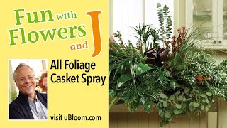 All Foliage Casket Spray [upl. by Otilegna79]