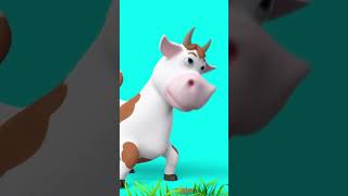 Es una vaca o un caballo Relincho  Vídeo Divertido de Animales para Niños  HeyKids shorts [upl. by Ovida]