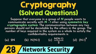 Cryptography Solved Questions [upl. by Lassiter]