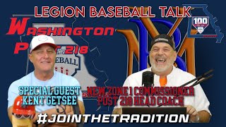 Legion Baseball Talk  New Zone 1 Commissioner Kent Getsee  YBMcast [upl. by Ninette726]