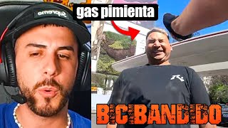 BICIBANDIDO TIRA GAS PIMIENTA real 😱 [upl. by Ursas]