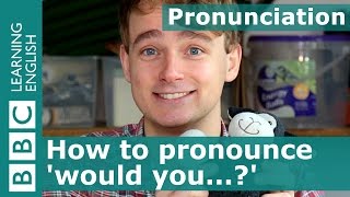 Pronunciation How to pronounce would you [upl. by Nicholson108]