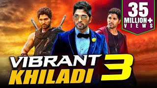 Vibrant Khiladi 3 2019 Telugu Hindi Dubbed Full Movie  Allu Arjun Anushka Shetty Manoj Manchu [upl. by Halas424]