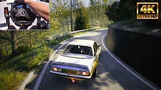 Opel Ascona Rally in Japan  EA WRC Gameplay 4K  Thrustmaster TSPC Racer [upl. by Tomkins]