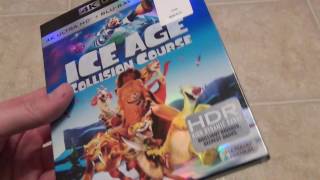 Ice Age Collision Course 4K Ultra HD BluRay Unboxing [upl. by Tamar]