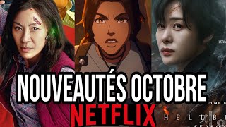 NETFLIX  Les NOUVEAUTÉS en octobre  60 films et séries [upl. by Teahan]