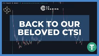 Back to our beloved CTSI crypto cartesi trading 4ctrading [upl. by Sane455]