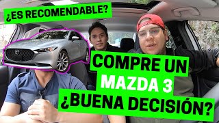 EXPERIENCIA de usuario MAZDA 3 2020  Motoren Mx [upl. by Cecilius]