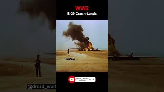 Iwo Jima Crew Escapes B29 After Crash Landing  Sound Design AI Enhanced ww2 history [upl. by Isa471]