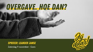 LIVE  Goes  Overgave Hoe dan  Leander Janse  9 november 2024 [upl. by Israeli]