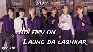 req vid💜BTS fmv on Lung Da Lashkara💜BTS fmv on hindi song💜btsedit bts btshindimixjiminjinjhope [upl. by Anetta]