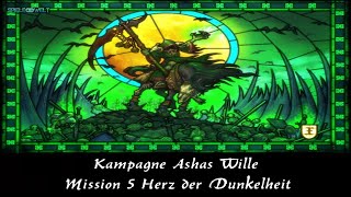 Heroes of Might and Magic V Tribes of the East  Kampagne Arantir  Mission 5 Herz der Dunkelheit [upl. by Demmahum]