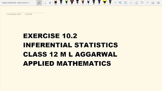 EX 102 Applied Math Class 12 ML Aggarwal [upl. by Naillimxam]