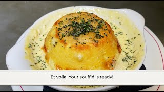 Twice Baked Cantal Cheese Soufflé Cooking Instructions [upl. by Dor]