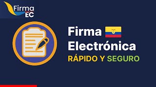 Cómo solicitar Firma Electrónica por primera vez en Ecuador 2024 Actualizado [upl. by Arbua717]