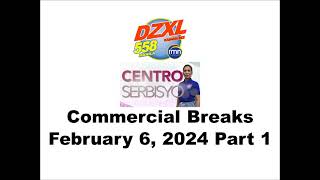 Centro Serbisyo Commercial Breaks February 6 2024 Part 1 [upl. by Monahan]