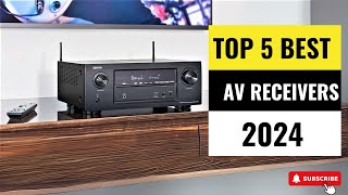 Best Av Receivers 2024  Which One Reigns Supreme [upl. by Hersh169]