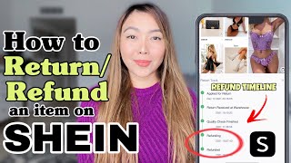 HOW TO RETURN SHEIN ITEMS refund timeline EASY STEP BY STEP GUIDE  SIMPLY PINAY ♥️ [upl. by Aled]