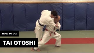 How to do Tai Otoshi [upl. by Garrek]