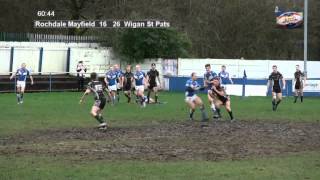 Rochdale Mayfield v Wigan St Pats  Highlights [upl. by Laenaj]