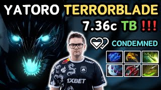 🔥 736c YATORO TERRORBLADE Condemned Highlights 🔥 YATOROGOD Grandmaster Tier  Dota 2 [upl. by Ingmar]