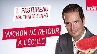 Macron de retour à lécole avec JeanPierre Pernaut  Tanguy Pastureau maltraite linfo [upl. by Moguel]