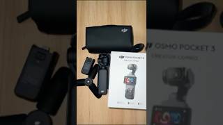 DJI OSMO POCKET 3 Unboxing fyp foryoupage dji djiosmo djiosmopocket3 unboxing [upl. by Newfeld]