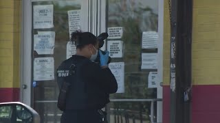 Woman shot multiple times while working inside southwest Houston liquor store [upl. by Annailuj]