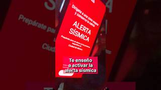 🚨 ¿Cómo activar la alerta sísmica de México en el celular AlertaSísmica Sismo [upl. by Colbert833]