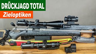 DRÜCKJAGD Zielfernrohre 4 Varianten  JAGD TOTAL [upl. by Eelarol]