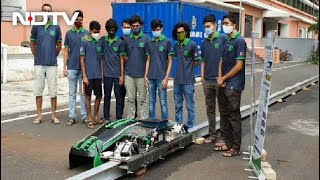 IIT Madras Students Develop Hyperloop Pod Prototype For International Contest [upl. by Lyrahs391]