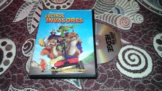 Unboxing De Vecinos Invasores En Dvd [upl. by Eerdua]