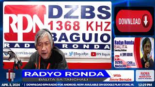 RADYO RONDA BALITA SA TANGHALI [upl. by Wilber454]