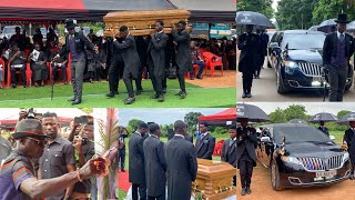 Amakye Dede Gift Highlife Legend KK Kabobo Money To BurialDancing Pall Bearers Display With Casket [upl. by Rafaelle]