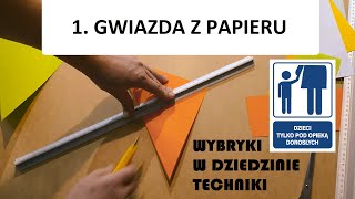 1 Jak zrobić gwiazdę z papieru [upl. by Veron]