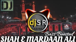 Shah E mardan E Ali  bass boosted remix  Nusrat Fateh Ali khan Qawwali dj🥵😈 [upl. by Landis298]